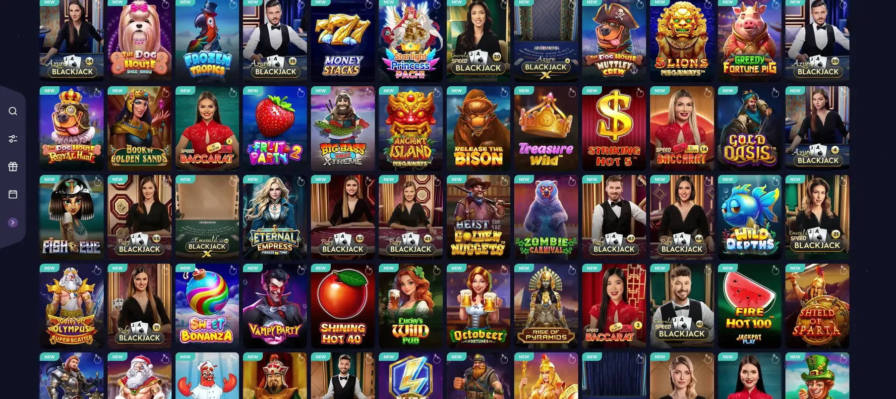 Betonred Casino Login-Bereich und Spielübersicht 2026